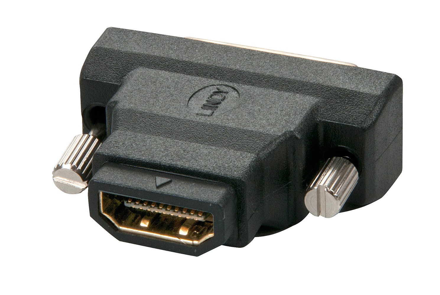 Lindy 41228 Adattatore HDMI Femmina a DVI-D Maschio - Nero