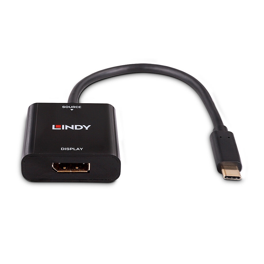 Lindy Convertitore USB Tipo C a DisplayPort 4K a 144Hz - Design Durevole