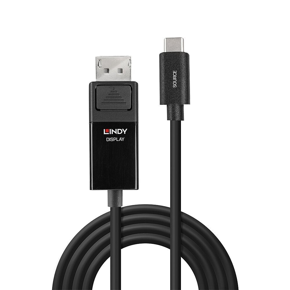 Lindy Cavo Adattatore USB Tipo C a DisplayPort 8K60 - Lunghezza 1m