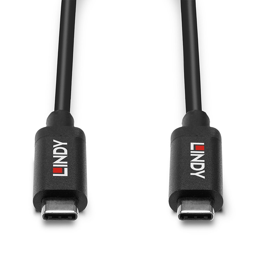 LINDY 43348 Cavo attivo USB Type-C 3.2 Gen 2 (3.1 Gen 2) 3 m - Fino a 10 Gbps, Supporto DisplayPort 1.4, Risoluzione fino a 8K