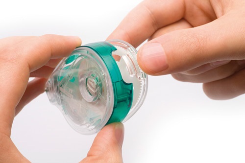 Tombow Mono YXE Correttore a Nastro Ricaricabile 4,2 mm x 16 m Trasparente - Sistema Tape Control