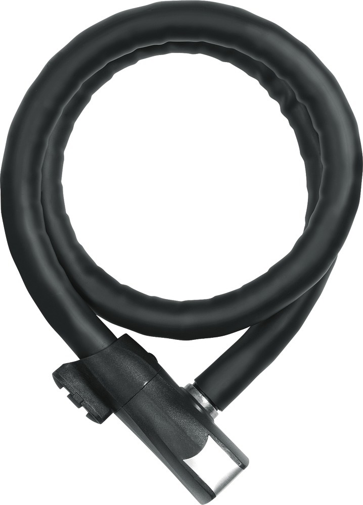 ABUS Centuro 860/110 QS RBU - Lucchetto a Cavo Spirale in Acciaio Temprato, Lunghezza 110 cm, Livello di Sicurezza 7, Supporto QuickSnap