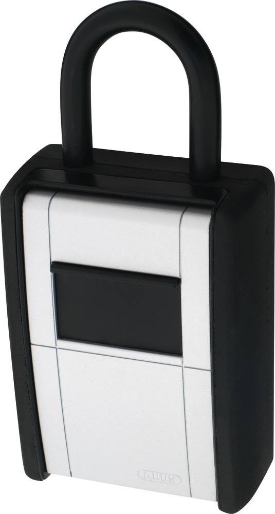 ABUS KeyGarage 797 - Cassetta Portachiavi in Metallo e Zinco Nero-Argento con Supporto di Montaggio e Codice Numerico a 4 Cifre