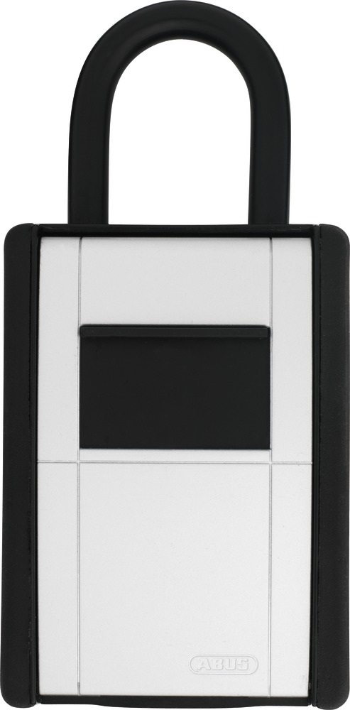 ABUS KeyGarage 797 - Cassetta Portachiavi in Metallo e Zinco Nero-Argento con Supporto di Montaggio e Codice Numerico a 4 Cifre