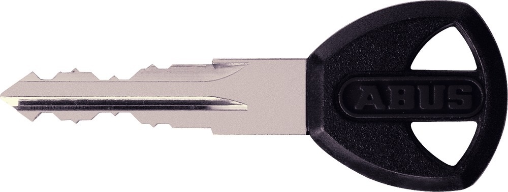ABUS Ivera Chain 7210 Lucchetto a Catena per Bicicletta - 110 cm, Nero, Livello di Sicurezza 8, Catena Spessa 7 mm in Acciaio Temprato con Rivestimento in Fibra Sintetica