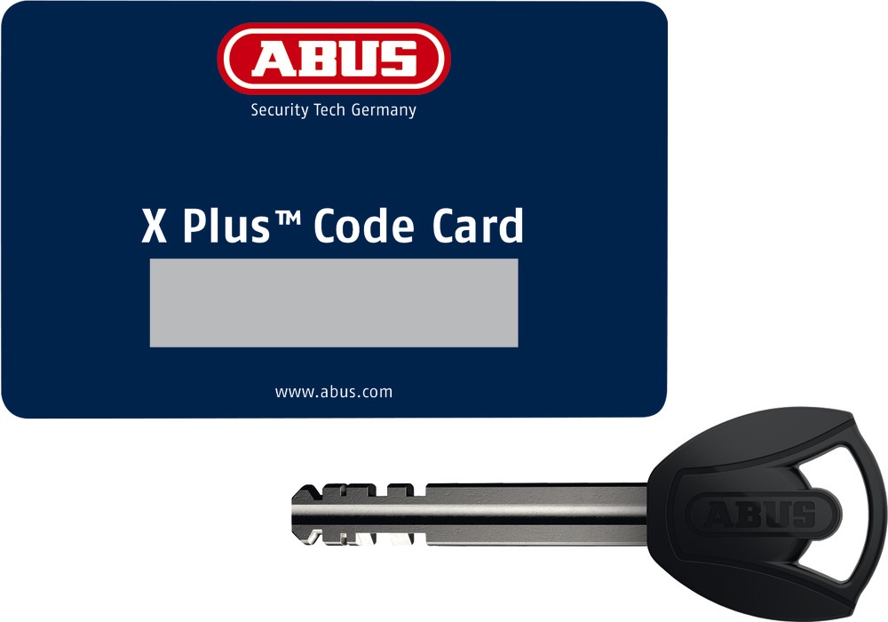 ABUS Bordo Granit X-Plus 6500K Lucchetto Pieghevole per Bicicletta con Supporto SH - 90 cm, Spessore Barre 5,5 mm, Livello di Sicurezza 15