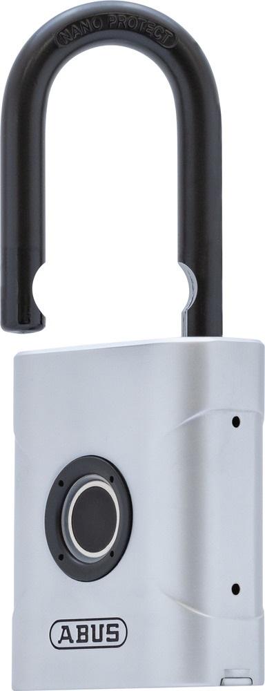 ABUS Touch 57/50 - Lucchetto senza chiave, 50mm, resistente alle intemperie IP66/IP68, apertura digitale, argento
