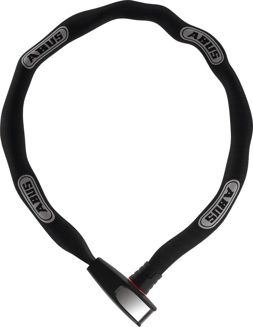 ABUS 8807K/85 Lucchetto a Catena Flessibile in Acciaio Temperato - 850 mm, Spessore 7 mm, Livello di Sicurezza ABUS 8