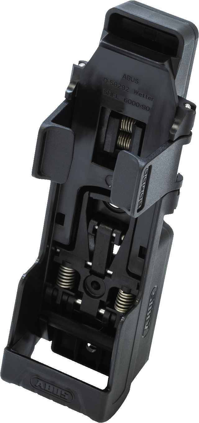 ABUS SHFL 6000/90 Bordo/Monkeylink - Lucchetto per Bicicletta con Supporto FIDLOCK, Facile Trasporto e Protezione Antigraffio