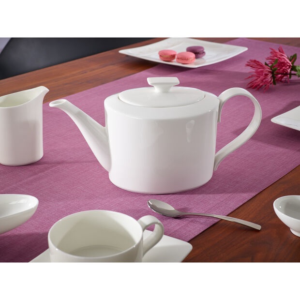 Villeroy & Boch Modern Grace Teiera 1.2 l in Porcellana Premium Bone - Design Elegante e Versatile
