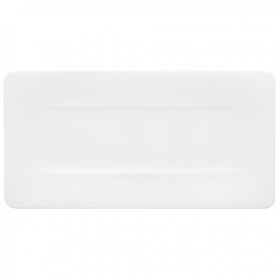 Villeroy & Boch Modern Grace Piatto da Portata 35 x 18 cm in Porcellana Premium Bone - Elegante Design Geometrico