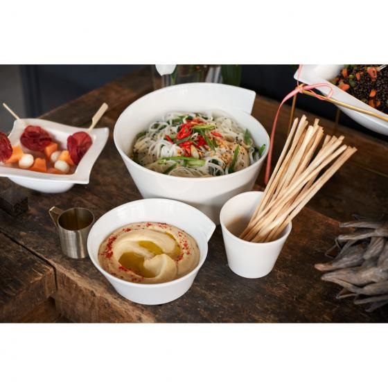 Villeroy & Boch NewWave Zuppiera Grande 2,8L Porcellana Premium Bianco - Elegante Terrina per Zuppe e Piatti Caldi