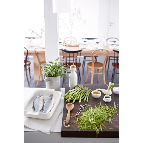 Villeroy & Boch Clever Cooking Teglia Rettangolare 30 x 20 cm Porcellana Premium Bianco