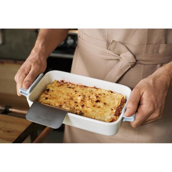 Villeroy & Boch Clever Cooking Teglia Rettangolare 24 x 14 cm Porcellana Premium Bianco - Multiuso per Dolci e Sformati