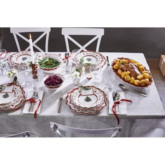 Villeroy & Boch Toy's Delight Portacandela in Porcellana Multicolore - Decorazione Natalizia 6cm