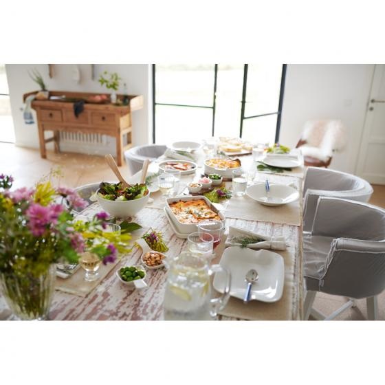 Villeroy & Boch Pasta Passion Piatto per Pasta Medio 27 cm, Porcellana Premium, Set di 2 Pezzi, Design Profondo con Rientranza