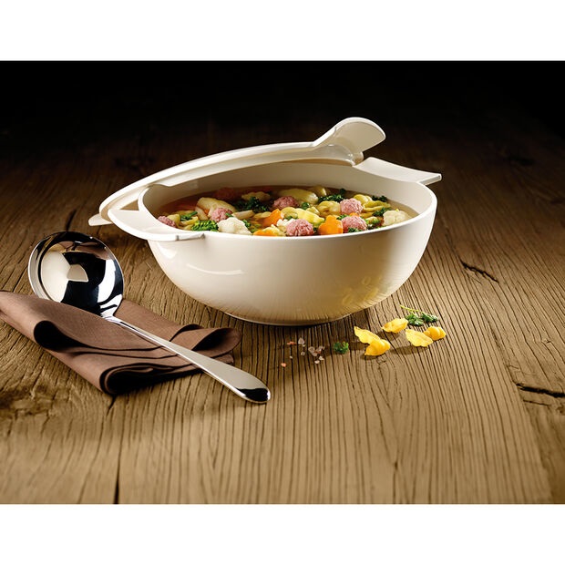 Villeroy & Boch Soup Passion Terrina per 4 Persone 2,5 L in Porcellana Premium Bianco