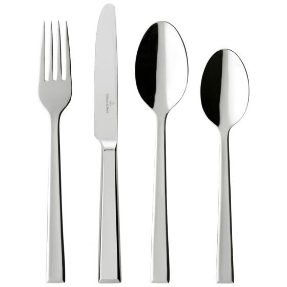 Villeroy & Boch Victor Set di Posate 24 Pz in Acciaio Inox - Elegante e Versatile