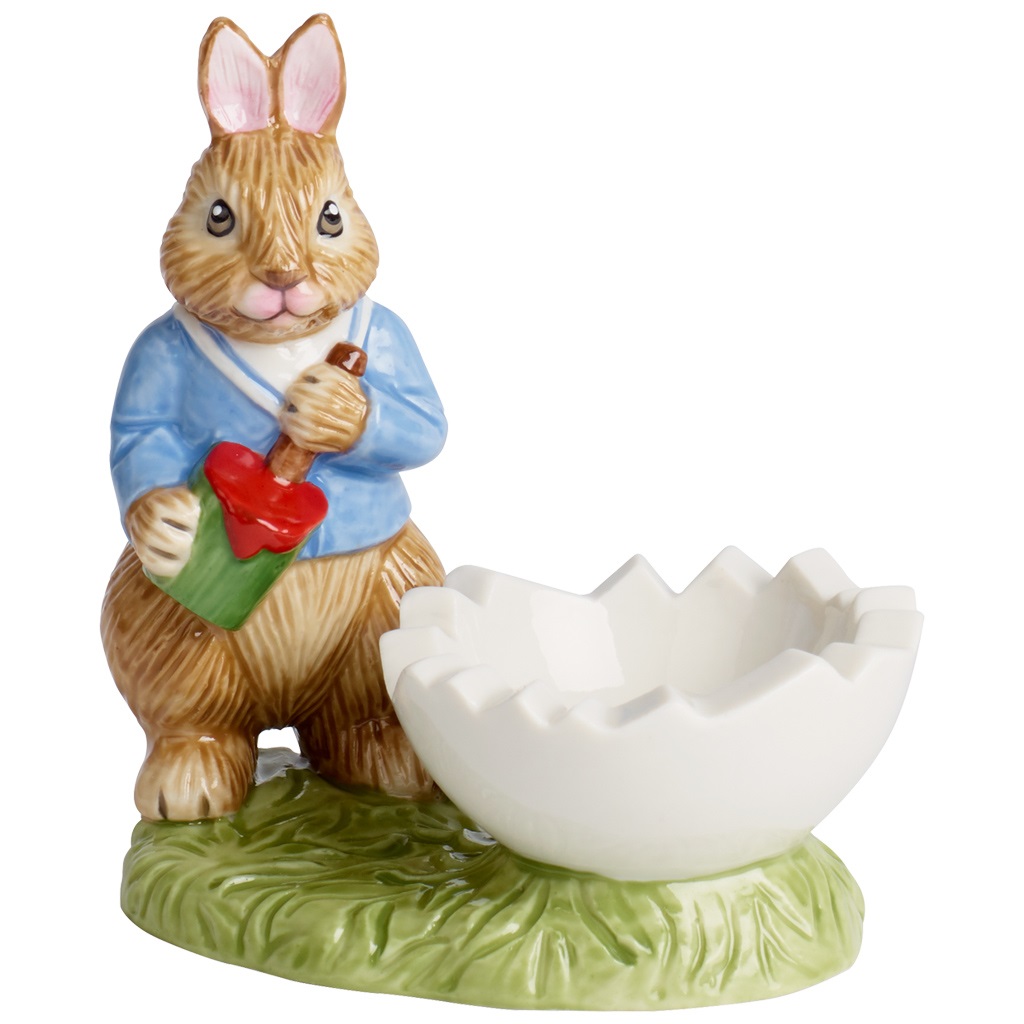 Villeroy & Boch Bunny Tales Portauovo Max Multicolore - Decorazione Pasquale Dipinta a Mano