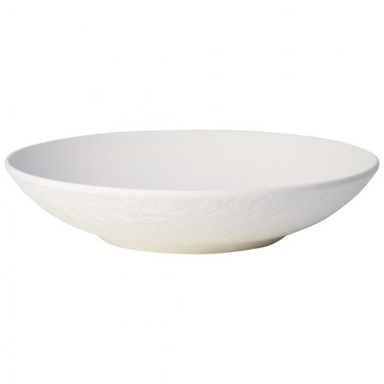 Villeroy & Boch Manufacture Rock Ciotola Piatta 23.5 cm Porcellana Premium Finitura Nonnoca Effetto Ardesia