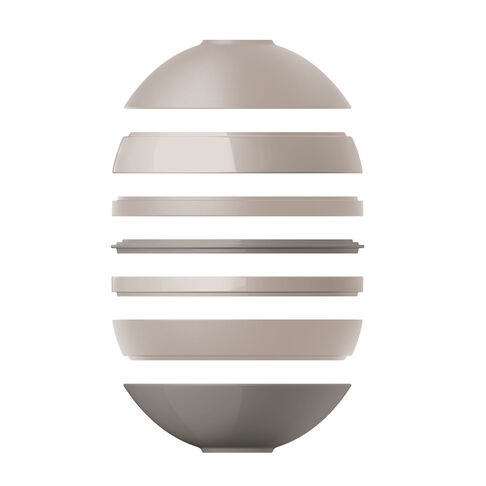 Villeroy & Boch Iconic La Boule Beige Set da Tavola 7 Pezzi per 2 Persone in Porcellana Premium