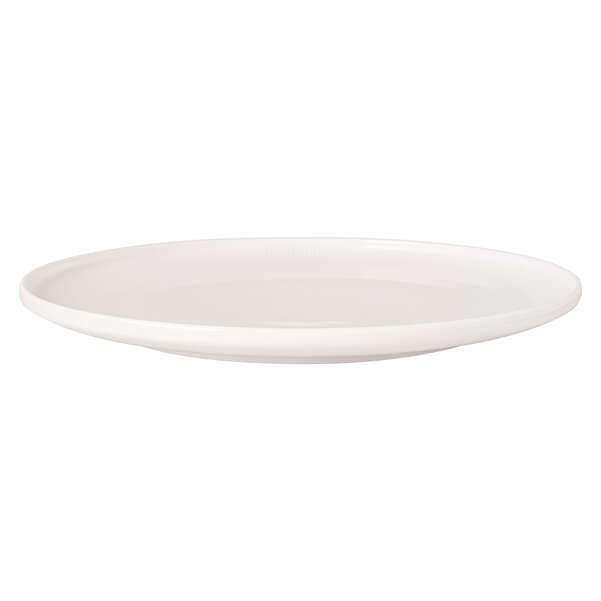 Villeroy & Boch Afina Piatto Gourmet 32cm in Porcellana Premium Bianco - Design Esclusivo, Lavabile in Lavastoviglie e Adatto al Microonde