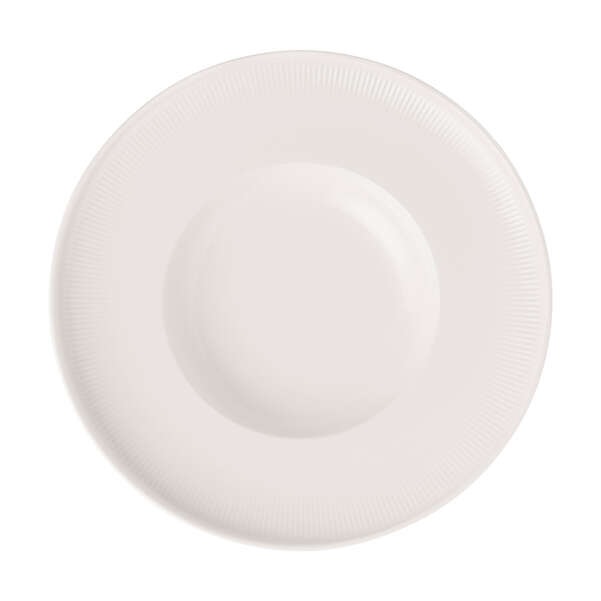 Villeroy & Boch Afina Piatto Fondo in Porcellana Premium Bianco 29cm - Lavabile in Lavastoviglie, Utilizzabile nel Microonde, Design Esclusivo