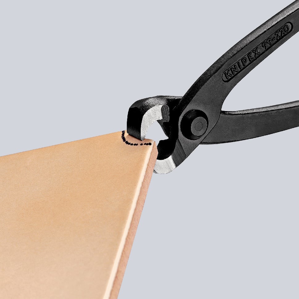 Knipex Tenaglia Tagliente Frontale 250 mm - Pinza per Ferraioli e Cementisti in Acciaio Temprato, Capacità di Taglio 2,6 mm, Finitura Bonderizzata Nera