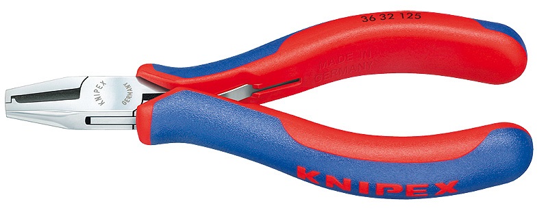 Knipex 36 32 125 - Pinza Speciale per Elettronica 125 mm con Impugnature Multicomponente