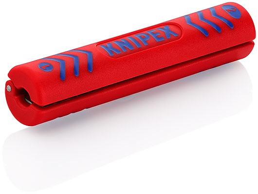 Knipex Spelacavi Universali 100 mm per Cavi Coassiali Ø 4,8-7,5 mm e PVC-Flex 3 x 0,75 mm² - Modello 16 60 100 SB