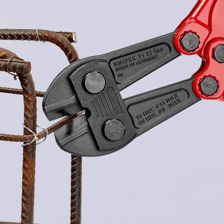 Knipex Tagliabulloni 760 mm in Materiale Bicomponente - Capacità di Taglio fino a 48 HRC