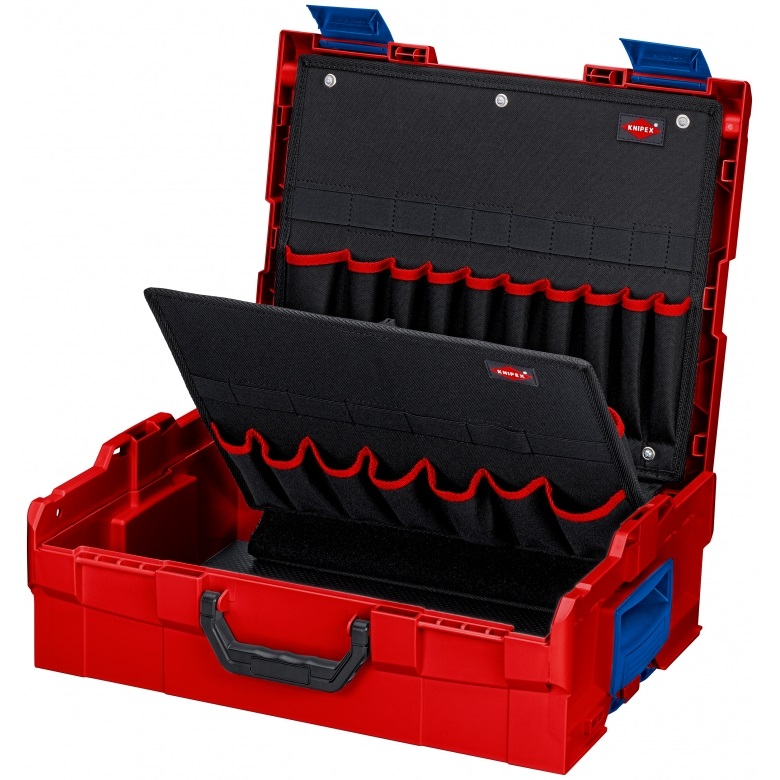 Knipex L-Boxx Vuoto 442 mm - Cofanetto Robusto in ABS, Portata 25 kg, Protezione Anti Schizzi