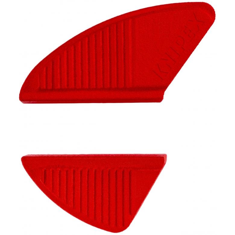 Knipex Ganasce Protettive 86 09 300 V01 - 6 Pezzi, 300 mm, Superfici Morbide per Materiali Sensibili