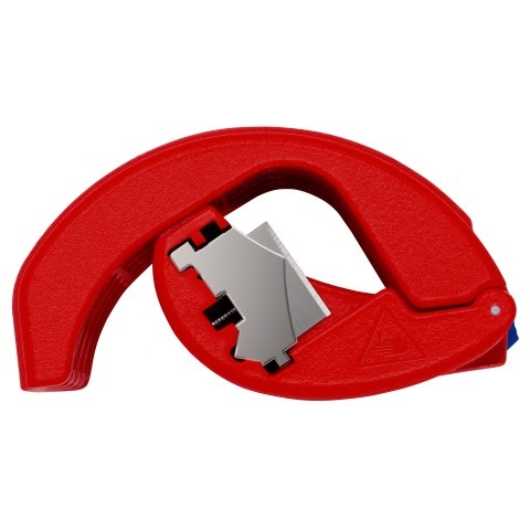 Knipex BiX Tagliatubi per Tubi di Plastica e Manicotti di Tenuta 20-50mm - Modello 90 22 10 BK
