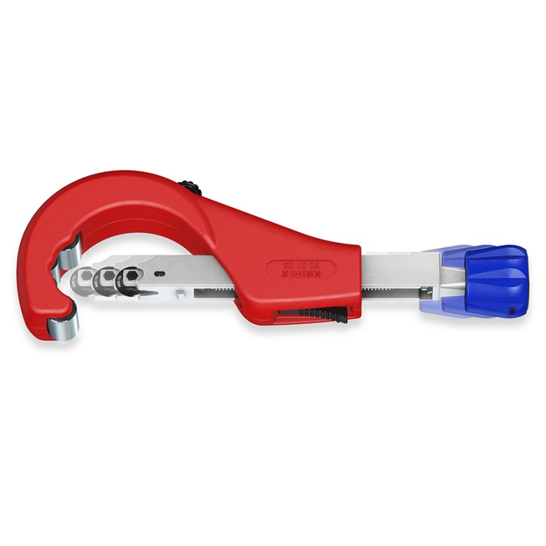 Knipex TubiX XL 90 31 03 BK - Tagliatubi 6 - 76 mm con Fissaggio Rapido QuickLock e Design Ergonomico
