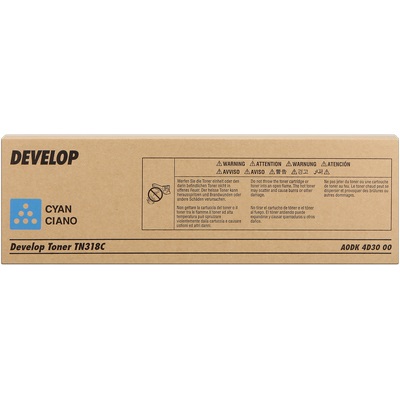 Develop A0DK4D3 Toner Originale Ciano - 8.000 Pagine per Ineo 20/20 P/Plus 20/20 P
