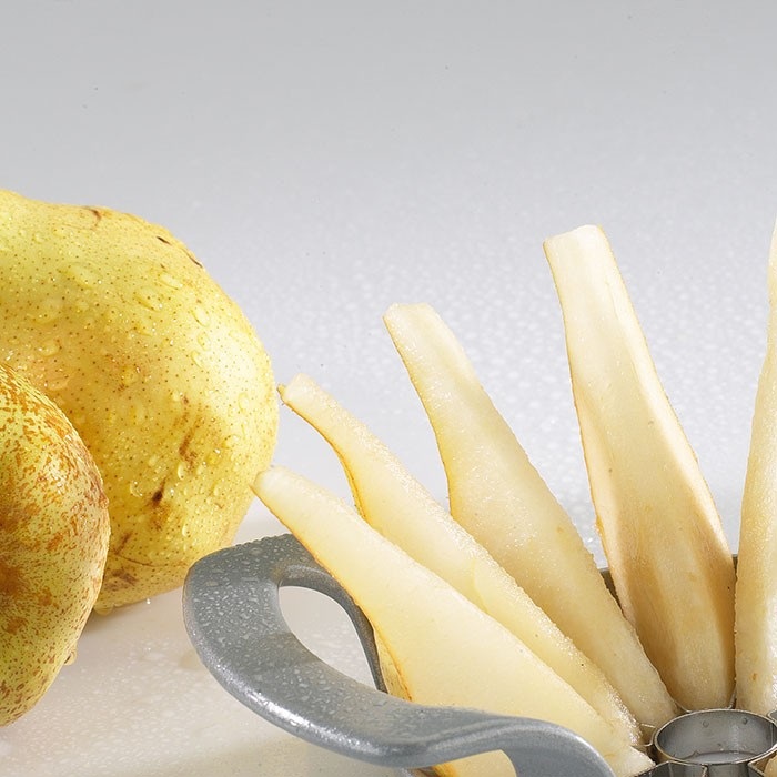 Westmark Affettamela Divisorex Ø 9 cm in Alluminio e Acciaio Inox - Taglia in 10 Fette Uguali e Rimuove il Torsolo