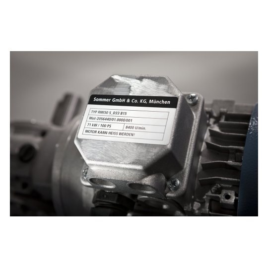 Avery L7911-10 Etichette Ultra Resistenti in Polietilene Flessibile, 45.7 x 21.2 mm, Bianco, 10 Fogli, 48 Etichette per Foglio, per Stampanti Laser