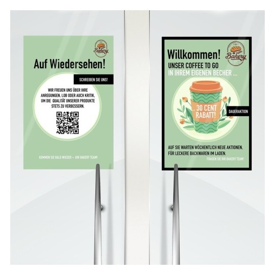 Avery Etichette Adesive per Finestre - Carta con Pellicola - 210 x 297 mm - Laser - Rimovibili - Confezione da 10 Fogli - Bianco