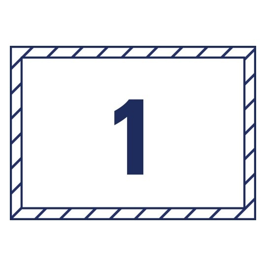 Avery Etichette Adesive per Finestre in Carta con Pellicola - 210 x 148 mm - Laser - Rimovibili - Confezione da 10 Fogli - Bianco