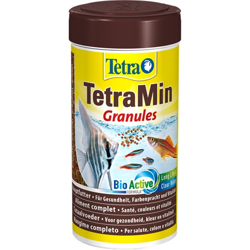 Tetra TetraMin Granules - Mangime Granulare per Pesci Ornamentali 250 ml