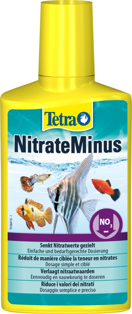 Tetra NitrateMinus 250 ml - Riduce i Nitrati (NO3-) e Favorisce Batteri Utili per Acquari