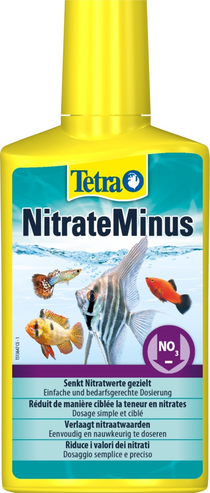 Tetra NitrateMinus 250 ml - Riduce i Nitrati (NO3-) e Favorisce Batteri Utili per Acquari