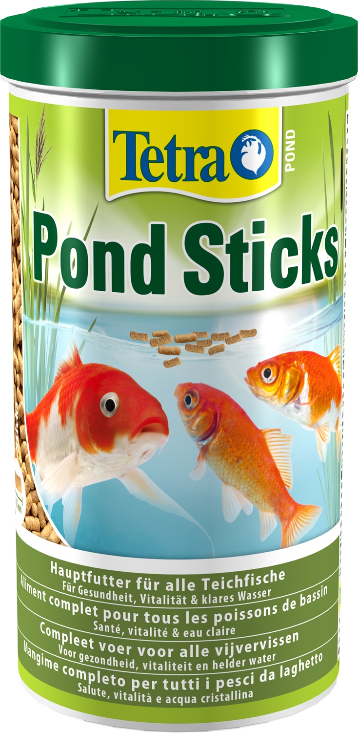 Tetra Pond Sticks 4L - Mangime Completo in Sticks per Pesci da Laghetto, Dieta Bilanciata e Nutriente