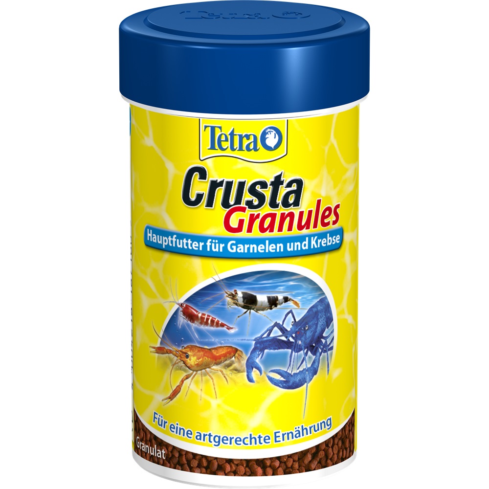 Tetra Crusta Granules 100 ml - Cibo completo per gamberi e granchi con carotenoidi nutrienti