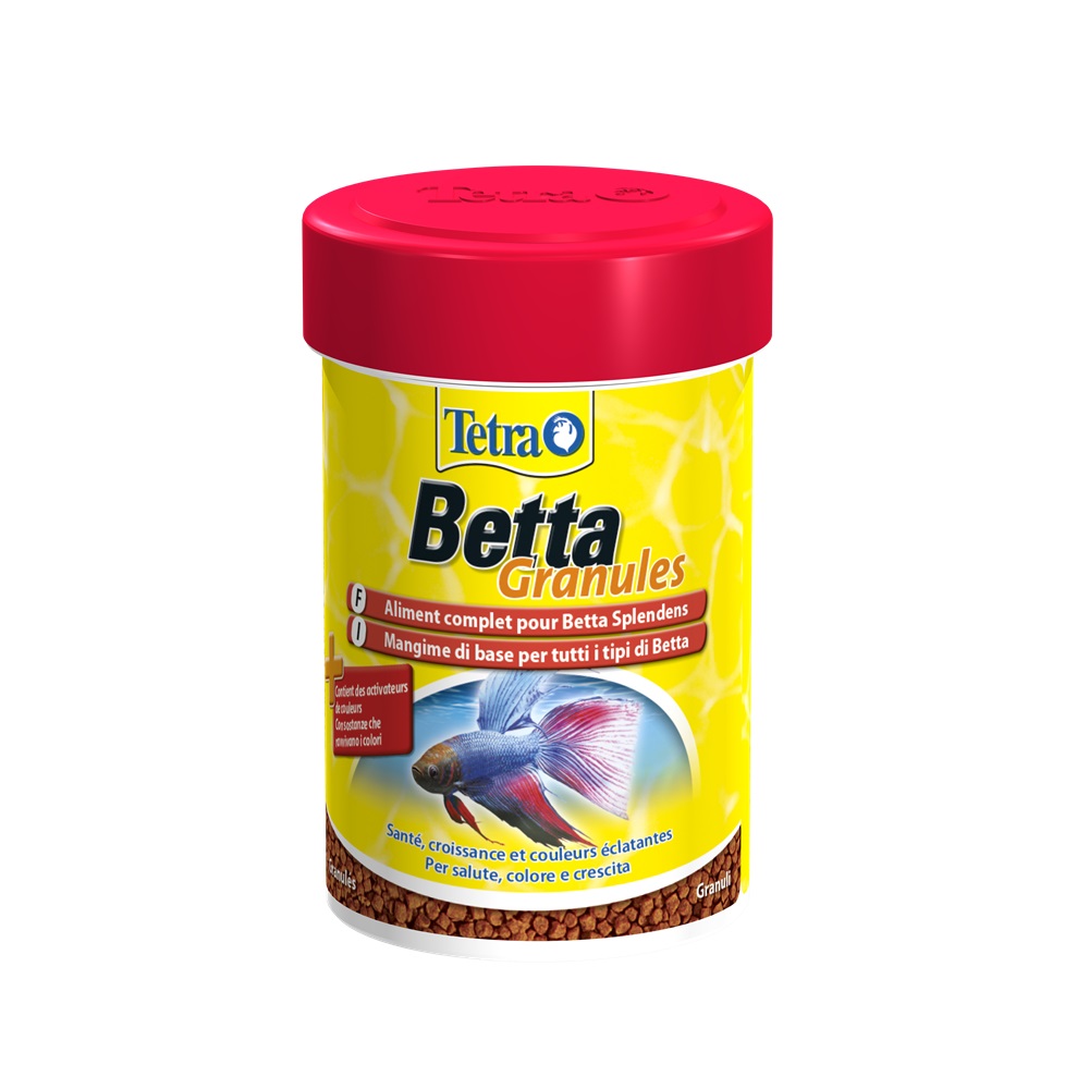 Tetra Betta Granules - Mangime Granulare Nutriente per Pesci Combattenti Betta, 85 ml