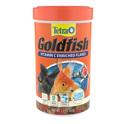 Tetra Goldfish Mangime in Fiocchi 1 L per Pesci Rossi e d'Acqua Fredda - Nutrienti Essenziali e Formula BioActive