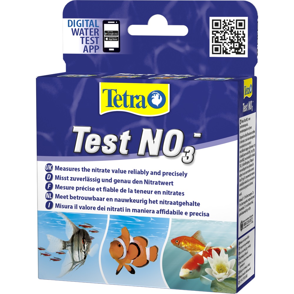 Tetra Test NO3- Nitrati - Kit per la Misurazione di Nitrati in Acqua Dolce e Marina, 20 ml