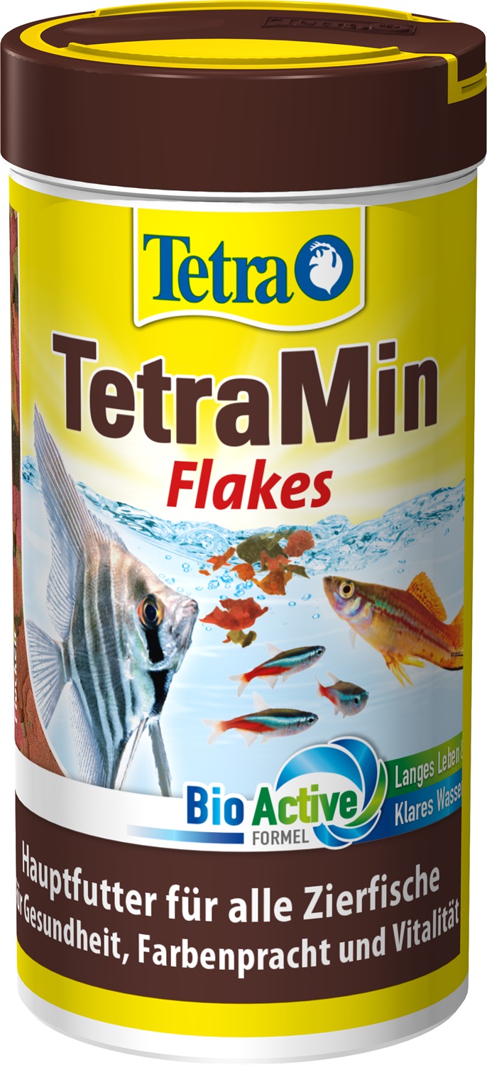 TetraMin Flakes 250 ml - Mangime Completo in Fiocchi per Pesci Ornamentali d'Acqua Dolce