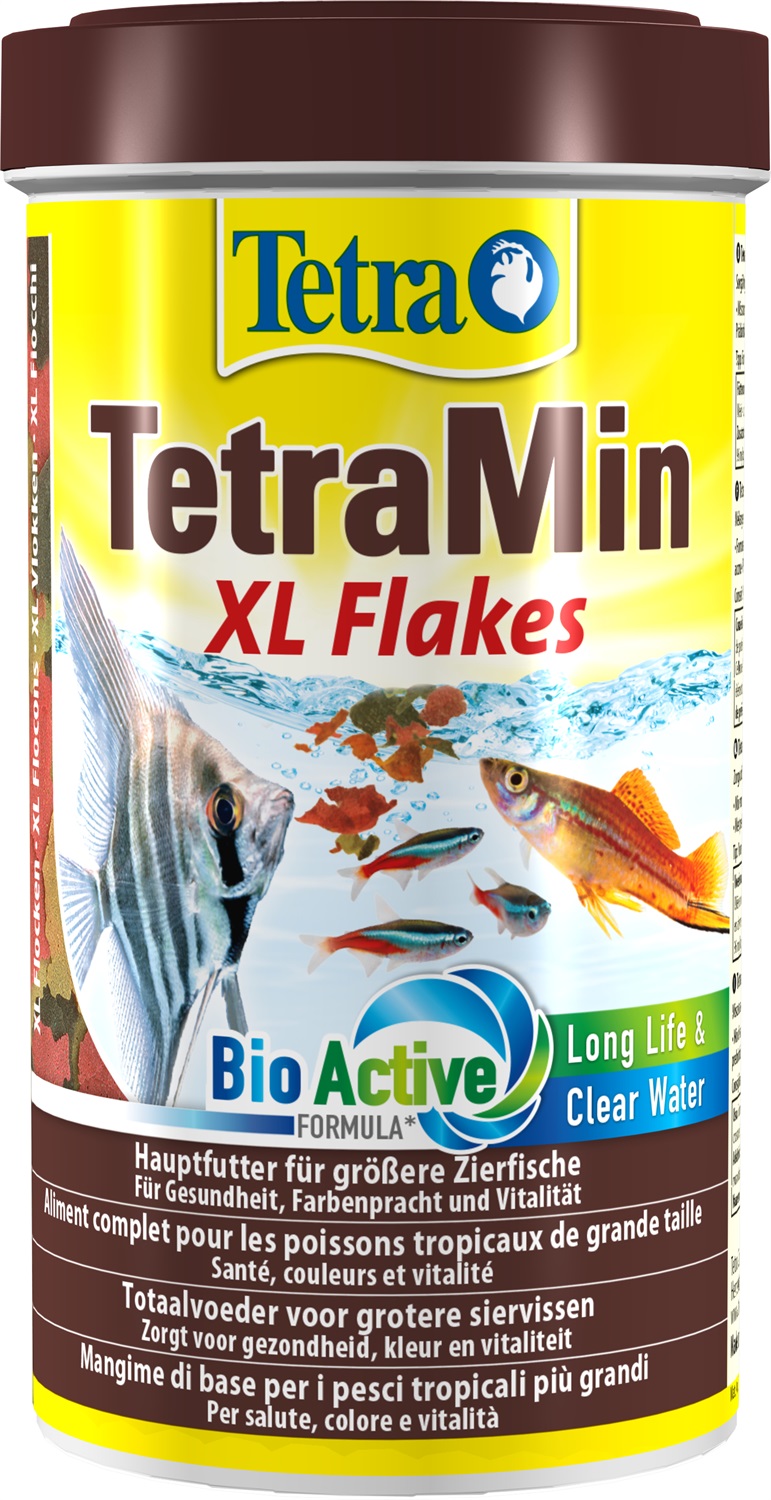 Tetra TetraMin Flakes - Mangime Completo in Fiocchi per Pesci Ornamentali d'Acqua Dolce, 1 L con Formula BioActive®